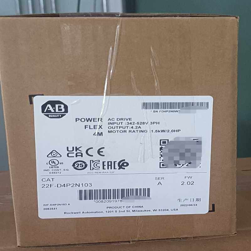AB变频器22F-D4P2N103全新现货（崽载电子）