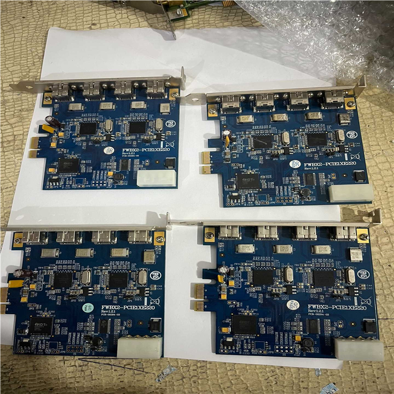 【顺庆】台湾IOI FWBX2-PCIE1XE220图像4路采集卡还【议价】