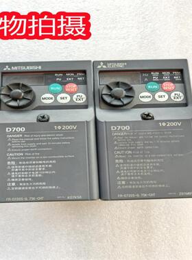 FR-D720S-075K-CHT二手三菱变频器075KW220V已测试包好