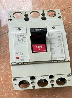 三菱塑壳断路器NF630-CW3P500A成色如图功议价