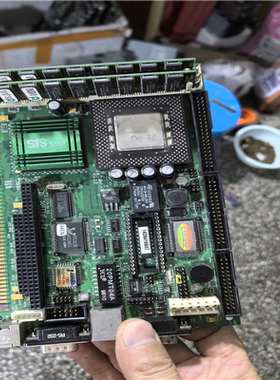 研华工控机主板 半长586CPU卡PCA-6154 REV（憨憨电子）