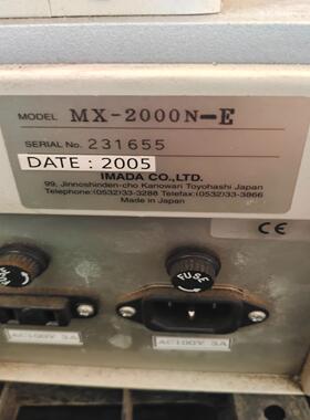 议~推拉力计IMADA  MX-2000N-E议价