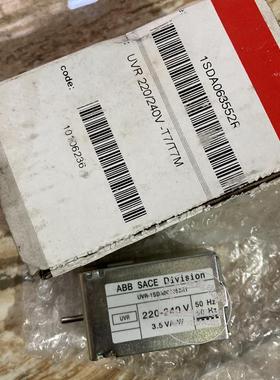 原装 ABB欠压线圈 UVR 220240-T7T7M  1SDA063552R3R1现货询价