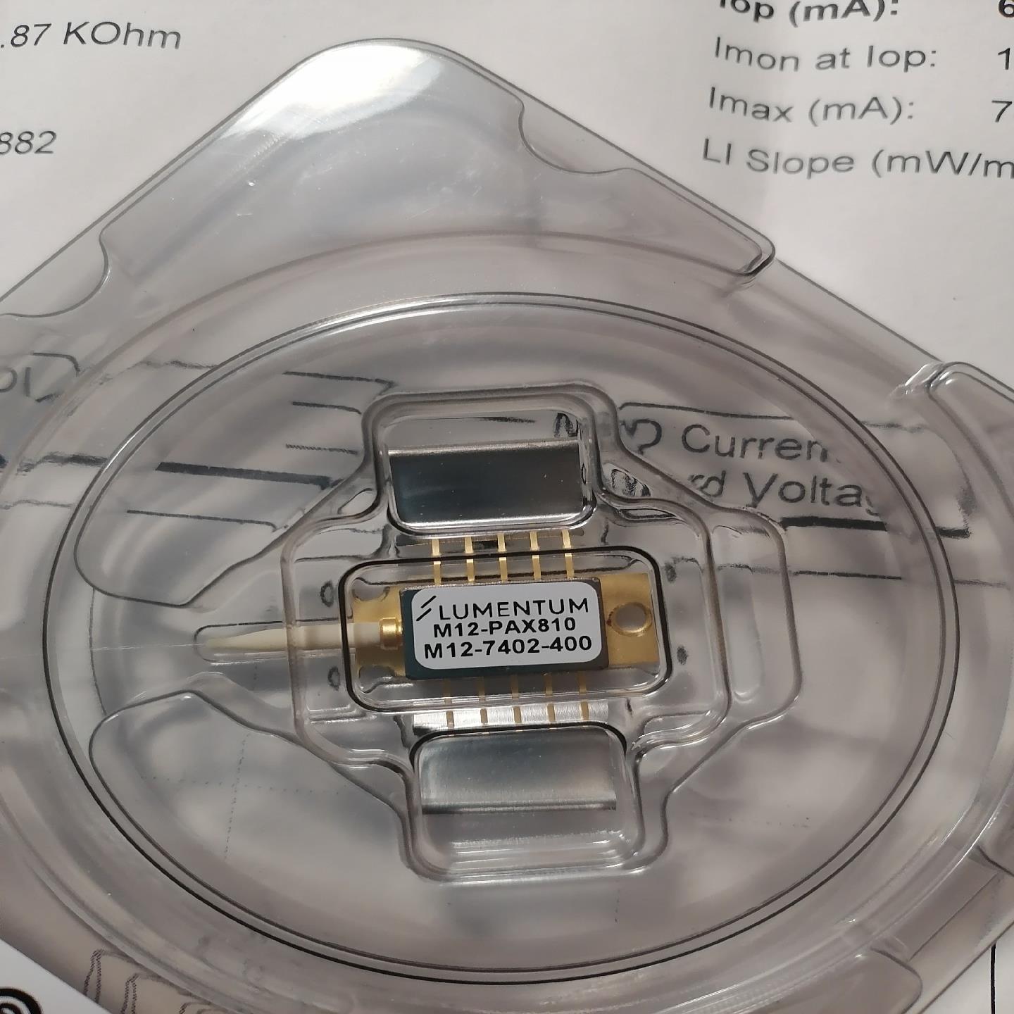 【顺庆】LUMENTUM泵浦激光器，M12-PAX810蝶形激光器，【议价】