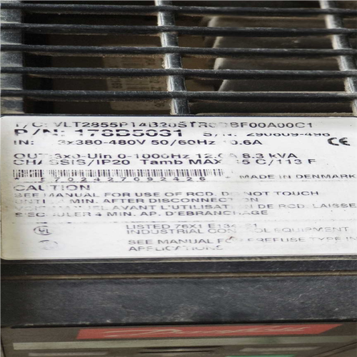 (议价)丹佛斯变频器2800系列 VLT2855PT4B20STR0