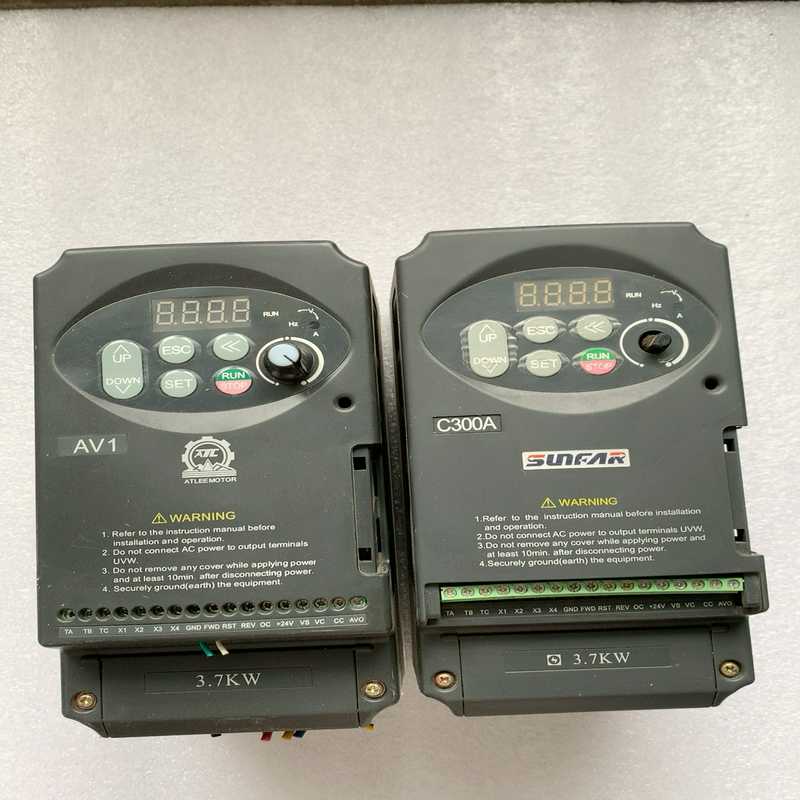 二手拆机 四方变频器C300A-4T0037  3.7kw/（崽载电子）