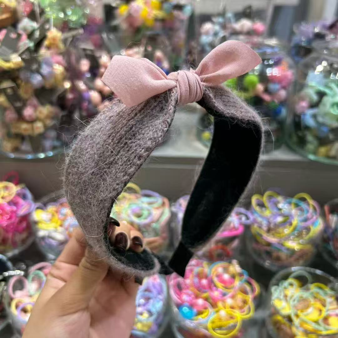 BebePrince超多色针织毛线发箍