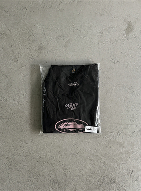 Corteiz talismo football jersey 新款翻领刺绣黑色球服T恤短袖