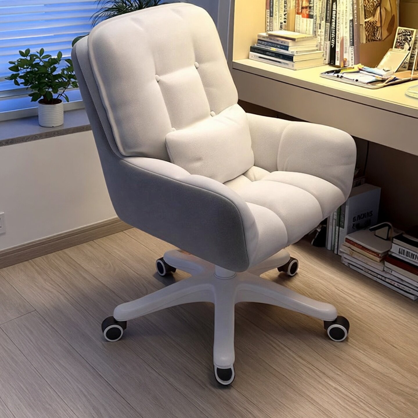 家用舒适电脑椅家用女生沙发椅子