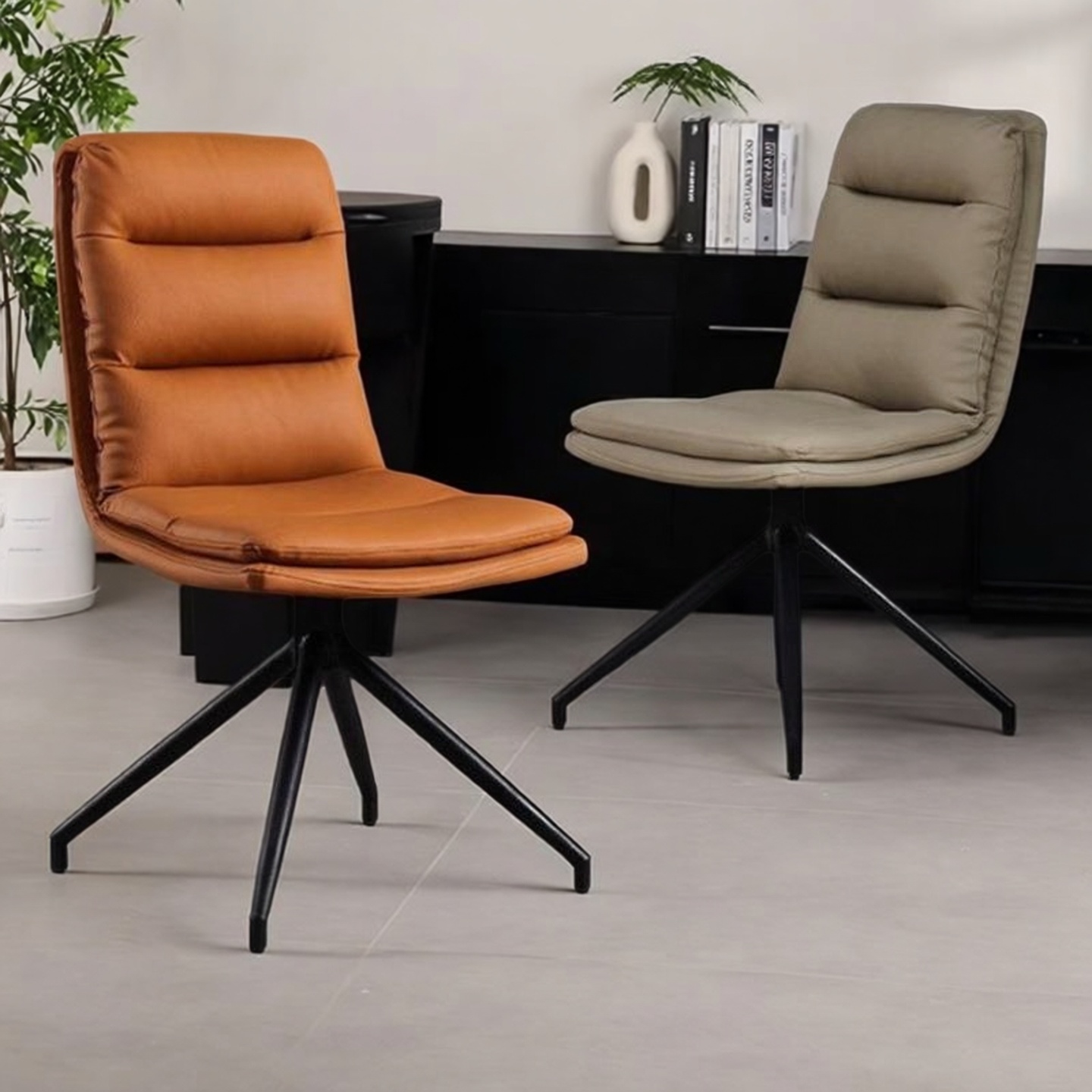 家用轻奢旋转餐椅酒店谈餐厅椅