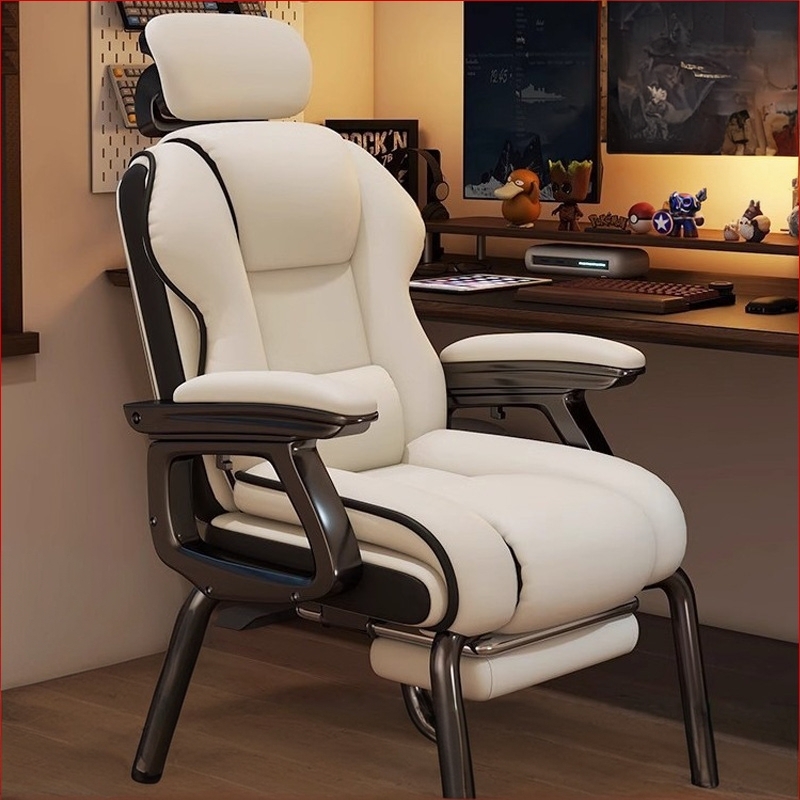 老板椅办公椅可躺坐睡两用折叠椅