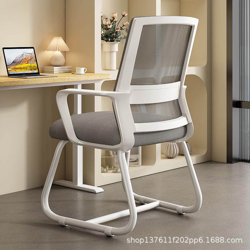 久坐舒适电脑椅办公椅宿舍座椅靠背椅家用麻将椅网布学习写字椅