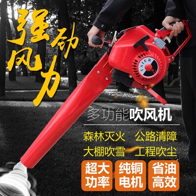背负风力灭火机便携吹雪机手提式道路吹风机森林折叠灭火机6MF-30
