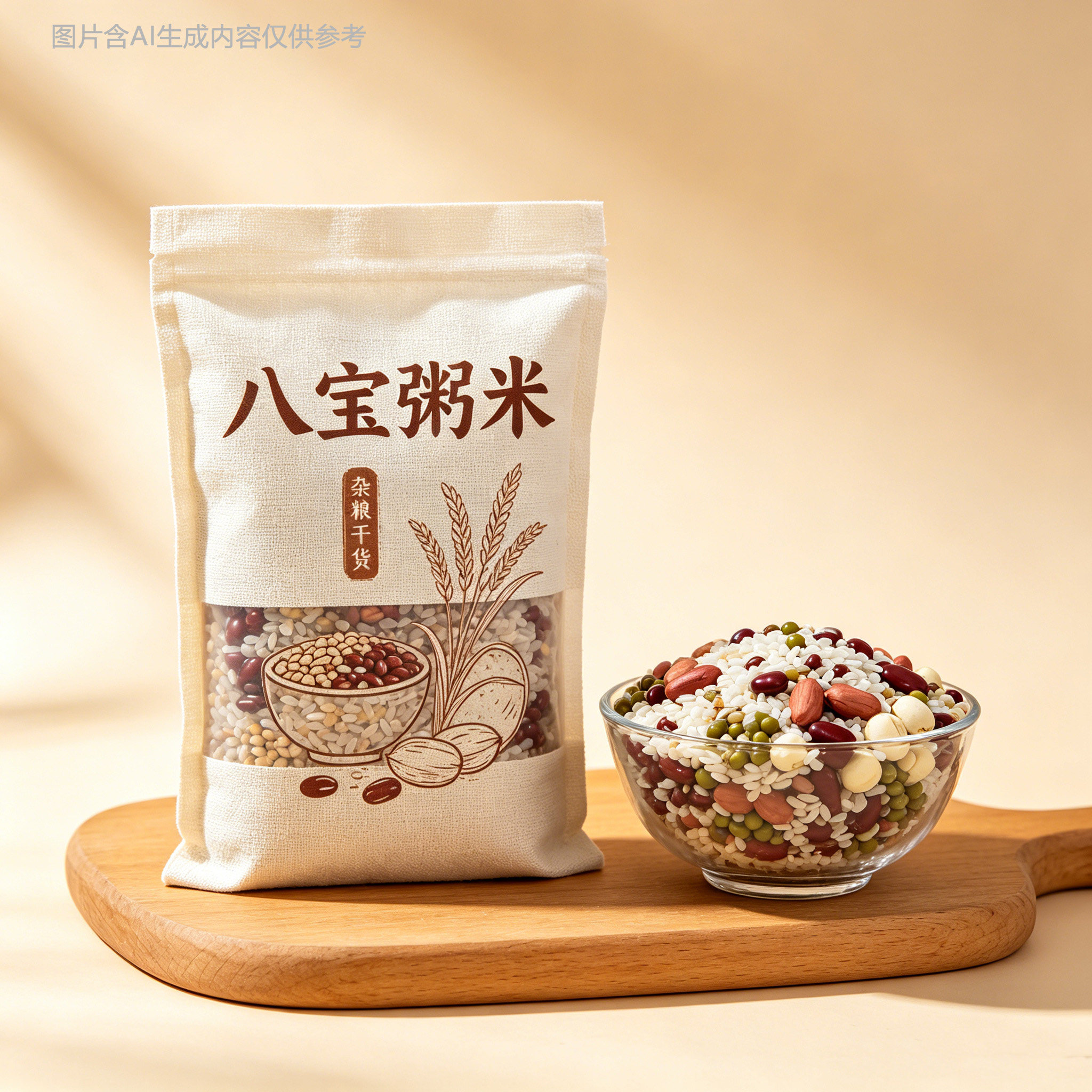 八宝粥米熬粥材料五谷杂粮组合