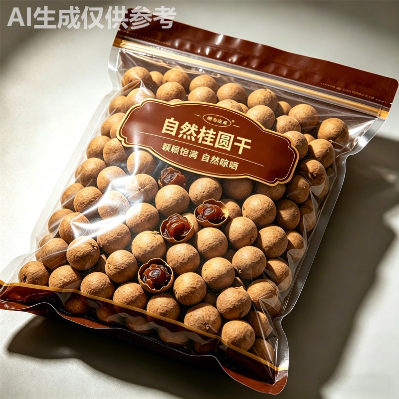 福建古田桂圆干自然晒晒肉厚饱满