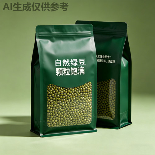 风干绿豆无干燥剂新货批发干货