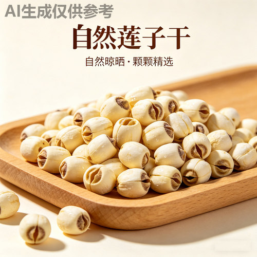 自然晾晒去芯莲子新货产地直发