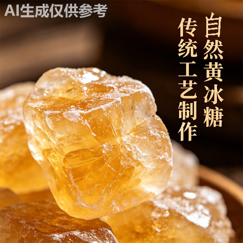 广西农家传统工艺黄冰糖散装调料
