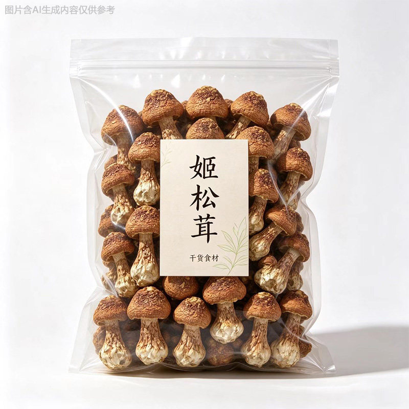 【新货】头茬姬松茸干货特产级精选松茸菌巴西菇蘑菇菌菇煲汤炒菜