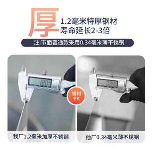 新款农村家用柴火灶炉304不锈钢烧木柴乡下大锅土灶台可移动户外