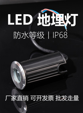 三重防水设计低压24V迷你地埋灯