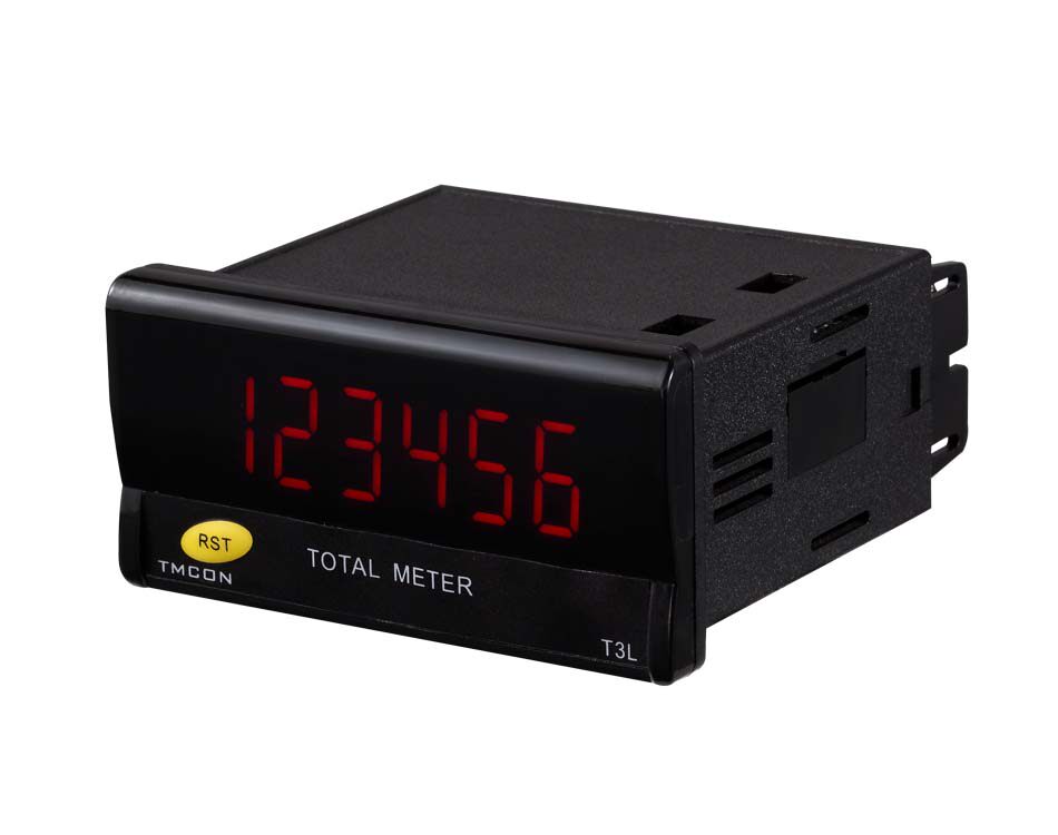 TMCON泰镁克 T3L-C数显累加计数器 断电记忆 6位数码管显示