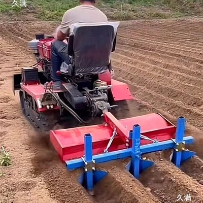 速发旋耕机后置开沟犁改装起垄器扶背梨深松机钩锰钢起垄犁翻土犁