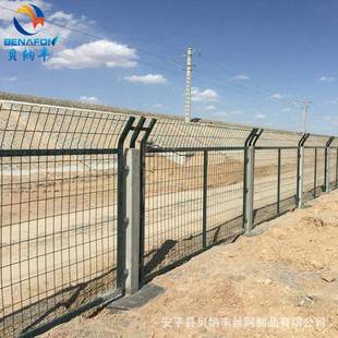 8001铁路护栏网高速铁路桥下框架护栏网8002铁道框网坚固