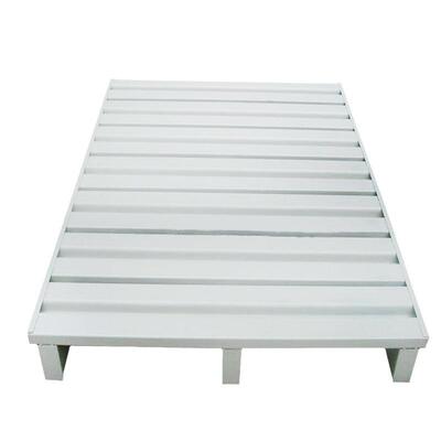 叉车搬运铁卡2吨双面半板铺四向防铁托盘平面滑加厚钢托盘AVK川字