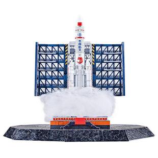 体中国航天3D立金手属拼图祝融号火星车52481成模型人工减压礼