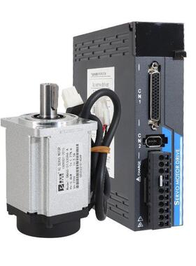 交流伺服0电机套装60/80K/40W/750040伺服套W1W伺服驱动器套装高