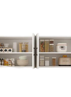 实木吊柜33147柜顶衣柜墙上挂置壁柜厨房储物柜橱免打孔阳台物收