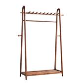 北欧卧室衣架容落地家用架简衣帽架挂易衣架大量玄关子轻526B奢实