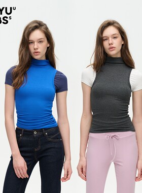LEIYU LABS针织立领无袖打底衫女2025年冬季新款紧身基础百搭上衣