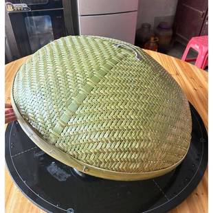 手工菜罩子竹编防苍蝇灰尘饭菜盖零食物家用饭店用餐桌遮大号珏沁