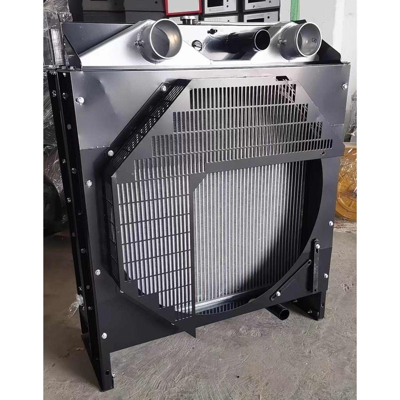 150 180 千瓦 KW上柴股份柴油发电机组SC7H250D2水箱 散热器