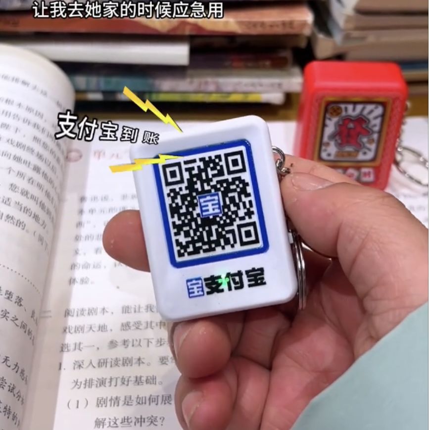创意语音小玩具支付宝到账触摸发