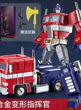 超大变形玩具汽车擎天MP10柱子机器人模型合金平头金刚益智玩具69