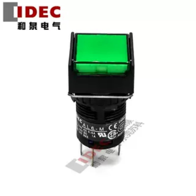 原装正品IDEC和泉带灯按钮开关16孔径AL6Q-M14PGC AL6-M带防水