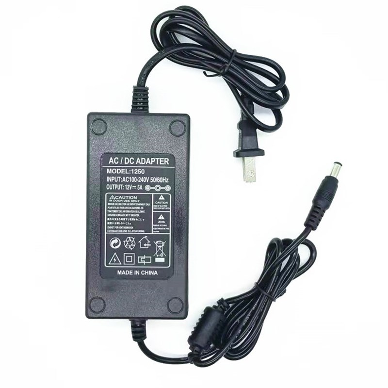 适用bosidin博思迪D-1155脱毛仪充电线12V5A 60W开关电源适配器线