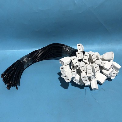 带线两孔母插头监控防水盒母插座220V电源延长线防水一体公母对接