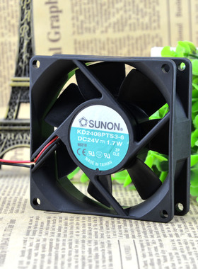 KD2408PTS3-6 原装 TAJUN 台骏DC24V轴流散热风机风扇8025散热器