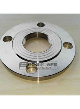 304不锈钢丝扣法兰片 内螺纹法兰片内牙内丝法兰DN15 20 25 32 50
