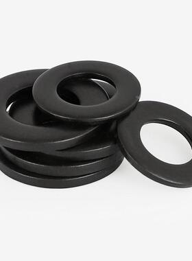 8级黑色平垫片发黑加大垫圈M2M3M4M6M8M12M14M16M18M20M24M27M30
