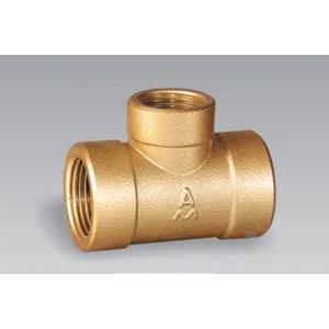 埃美柯650铜异径内丝三通直通DN15xDN20（4分x6分）1/2x3/4专卖店