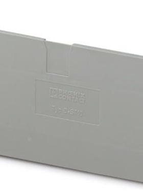 菲尼克斯D-ST10接线端子挡板3036644适配ST10导轨端板Phoenix隔板