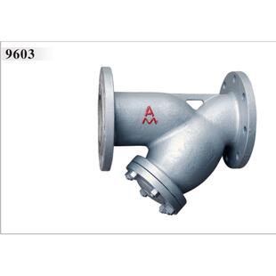 正品 DN300专卖店 埃美柯9603铸钢法兰过滤器耐高温排污阀DN250