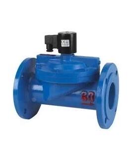 正品埃美柯742铸铁加厚法兰式电磁阀电动水管开关阀DN6580专卖店
