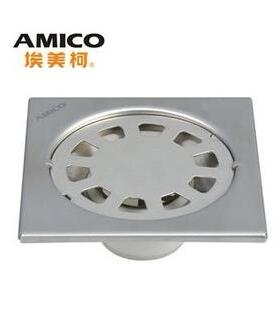 正品埃美柯BP8310不锈钢重力自封式防臭地漏淋浴防工程50管专卖店