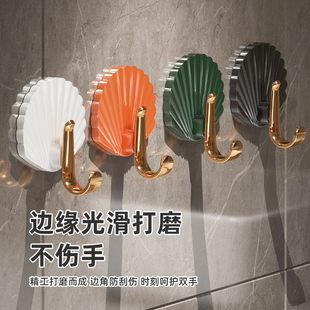 轻奢挂钩粘胶强力承重浴室卫生间墙壁粘钩墙上免打孔勾子无痕粘贴